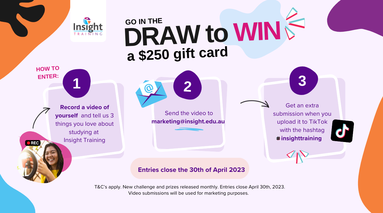 Go in the DRAW to WIN a $250 gift card